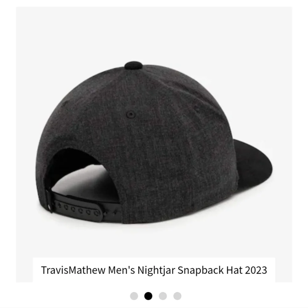 Travis Mathew Men's Nightjar Snapback Hat